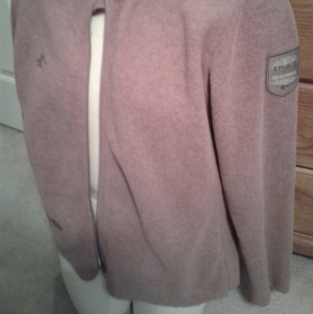 Fleece pink jacket - Picture 2 of 8